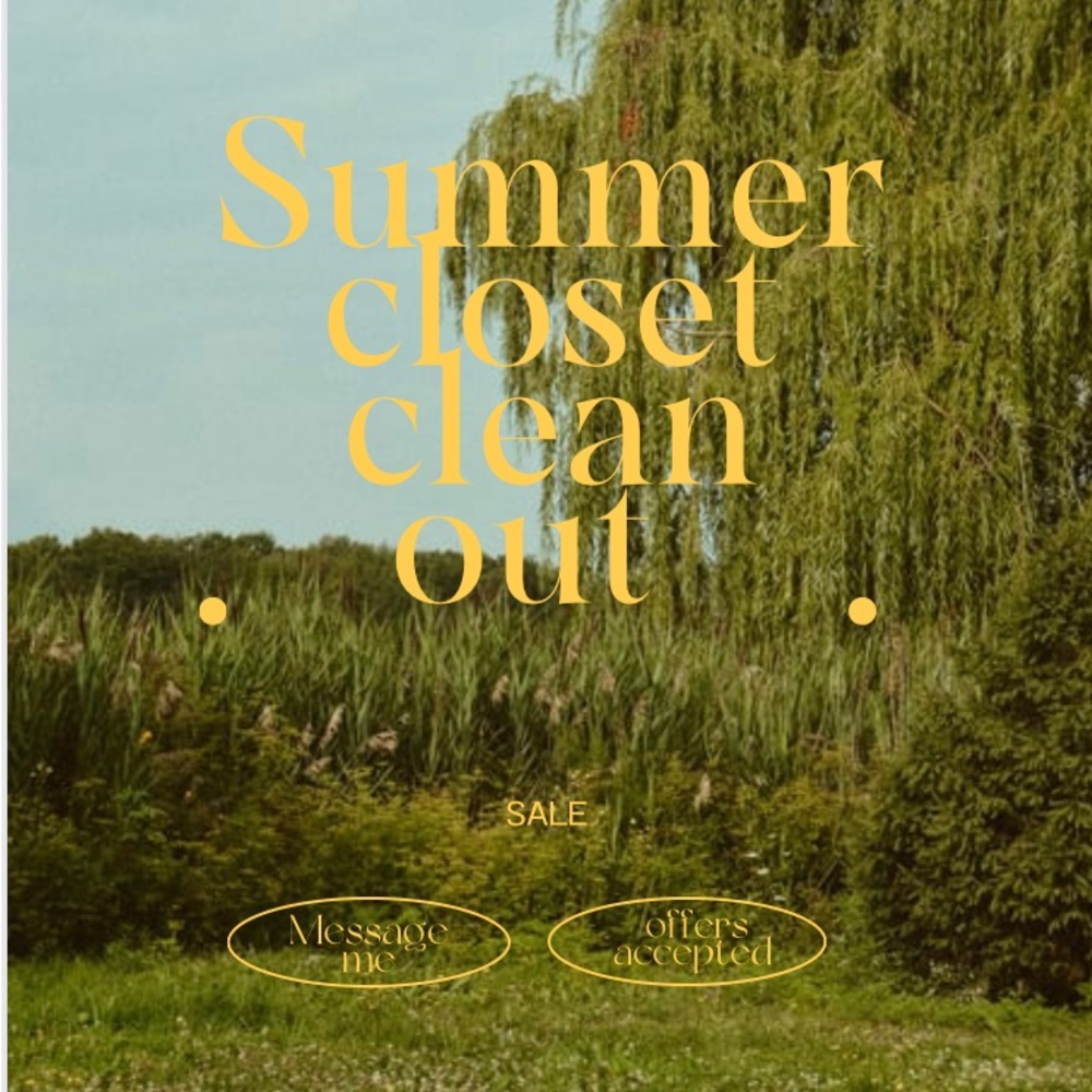 Summer sale!